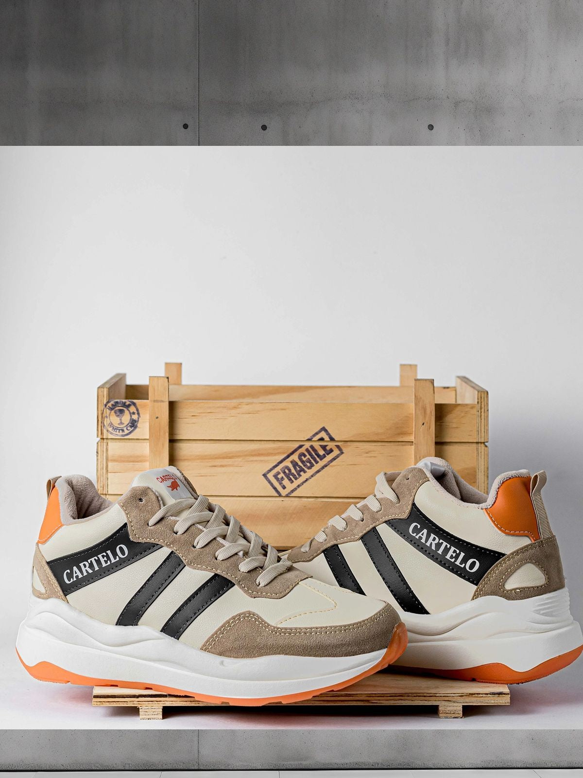 Zapatillas Masculinas Cartelo - Comodidad y Diseño Clásico para Todos los Momentos