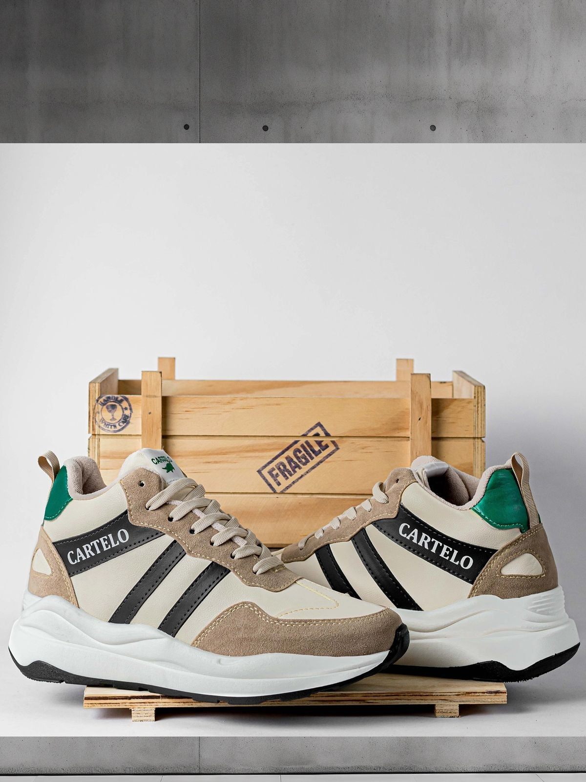 Zapatillas Masculinas Cartelo - Comodidad y Diseño Clásico para Todos los Momentos