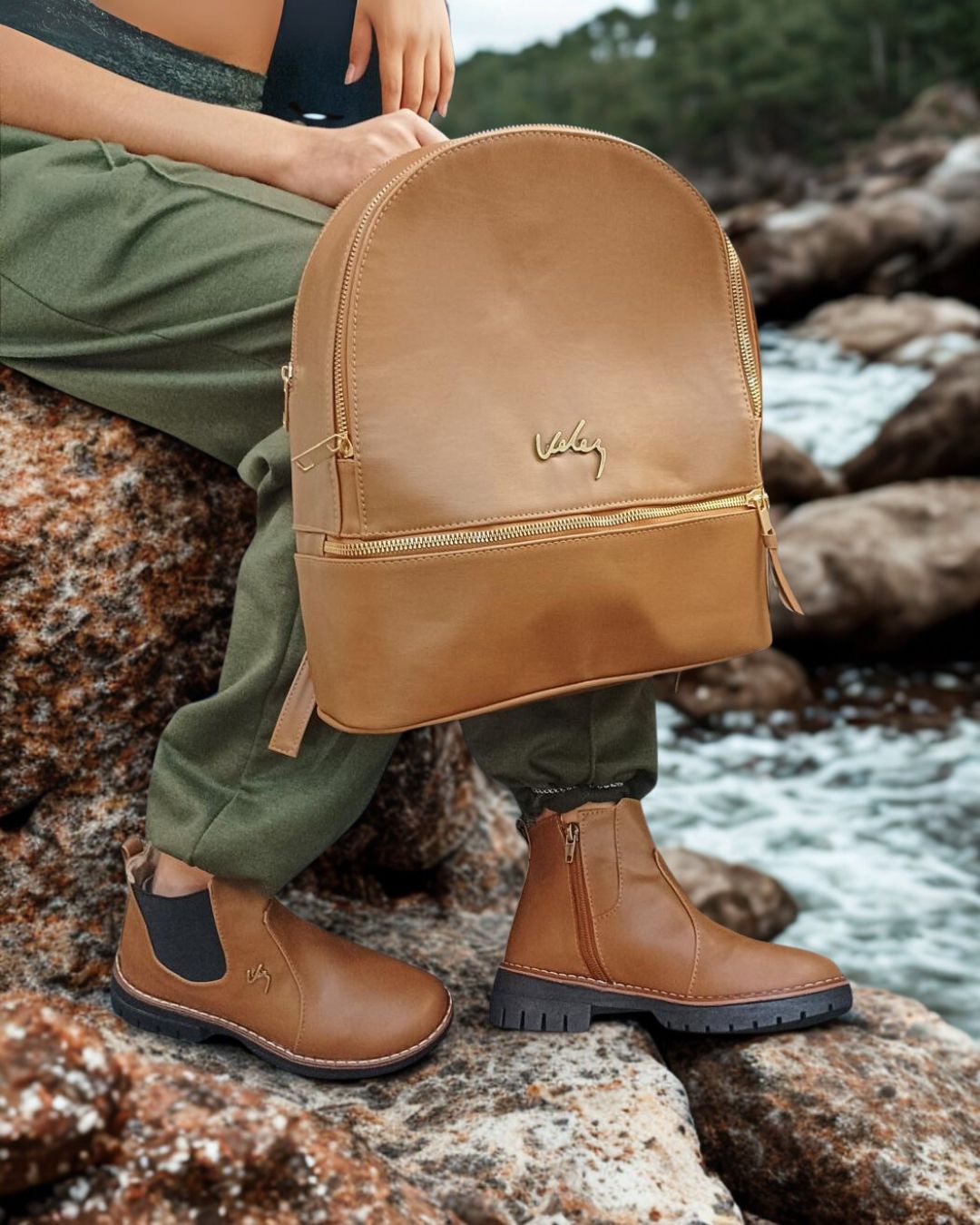 Combo Vélez Botas & Morral
