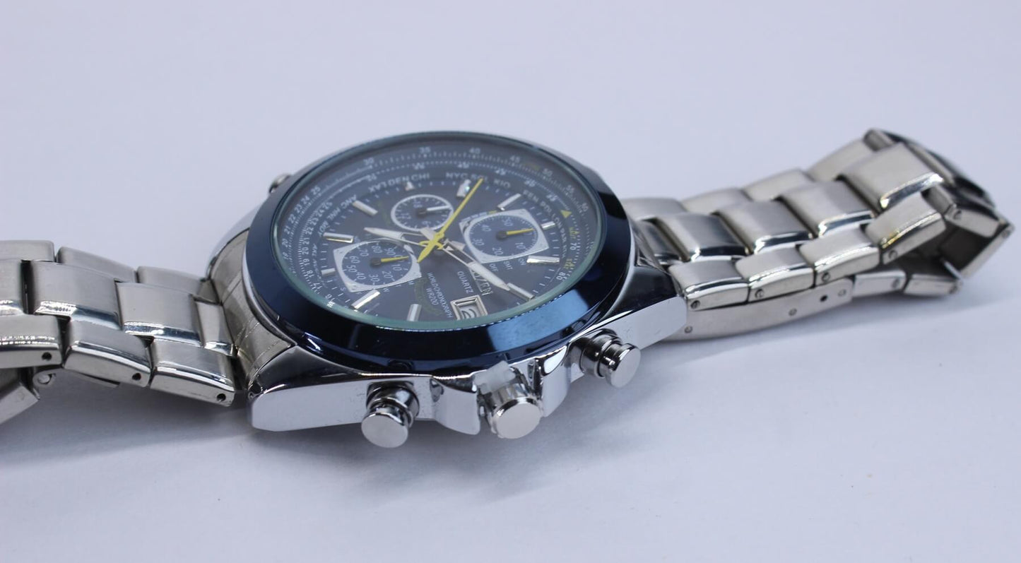 Reloj Citizen Steel Class: Correa Metálica de Alta Gama