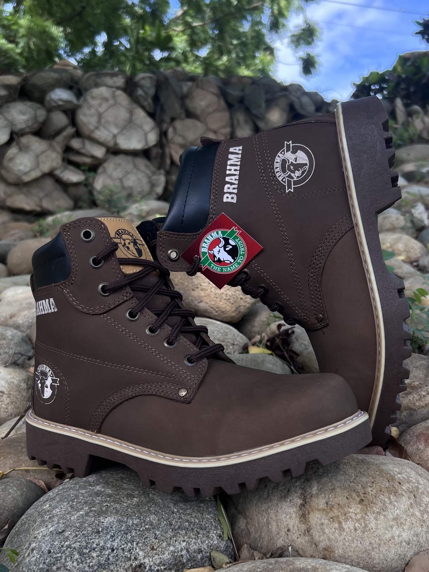 Botas de Cuero Brahma Clásica – Durabilidad, Estilo y Confort para Tus Pies
