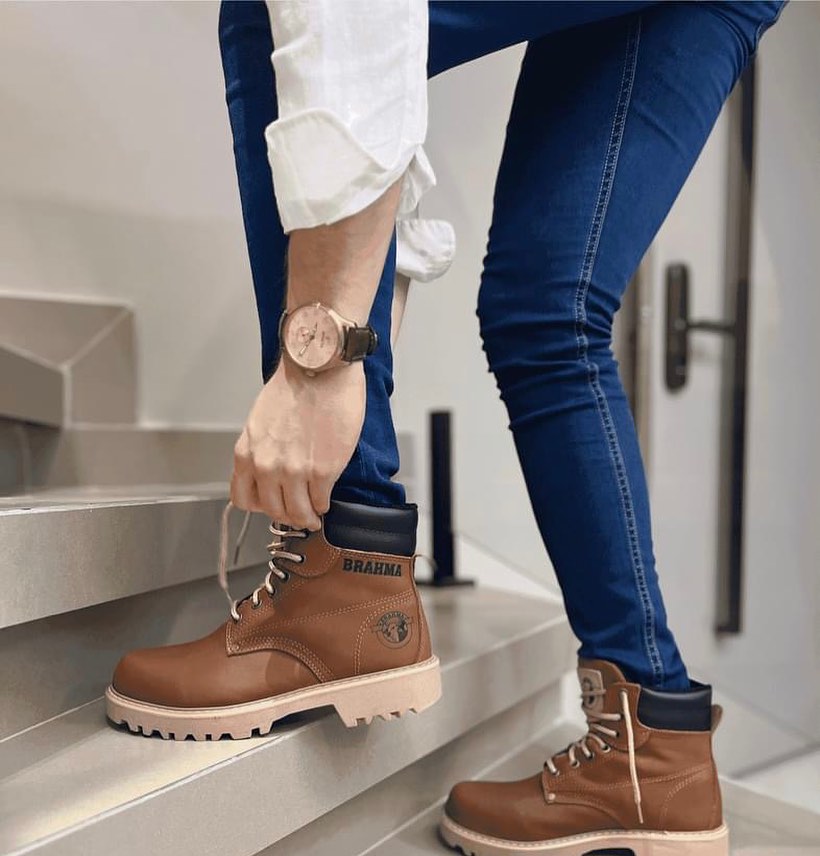 Botas de Cuero Brahma Clásica – Durabilidad, Estilo y Confort para Tus Pies