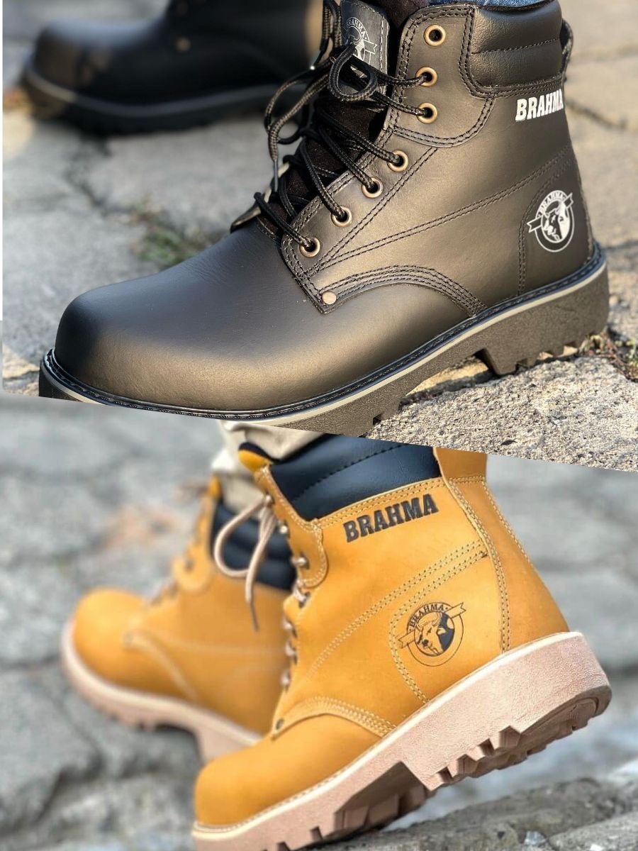 Botas de Cuero Brahma Clásica – Durabilidad, Estilo y Confort para Tus Pies