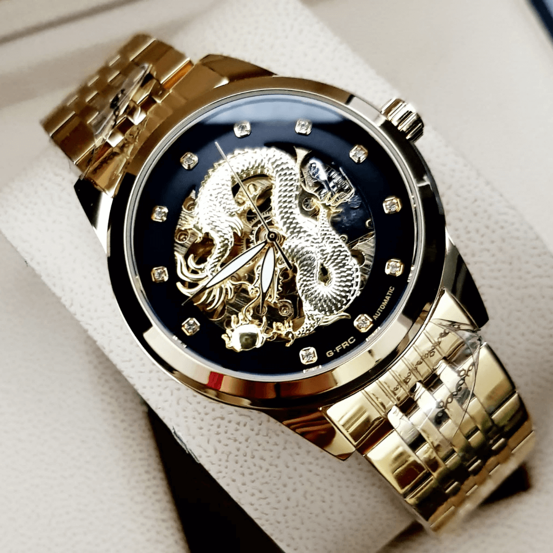 Reloj G-Force Dragon Automático: La Fuerza del Tiempo