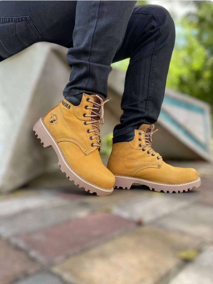 Botas de Cuero Brahma Clásica – Durabilidad, Estilo y Confort para Tus Pies