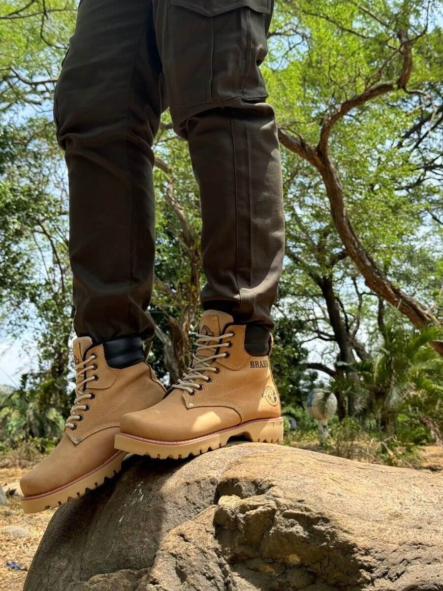 Botas de Cuero Brahma Clásica – Durabilidad, Estilo y Confort para Tus Pies