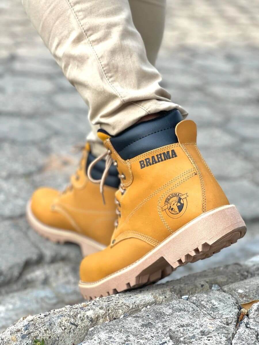 Botas de Cuero Brahma Clásica – Durabilidad, Estilo y Confort para Tus Pies