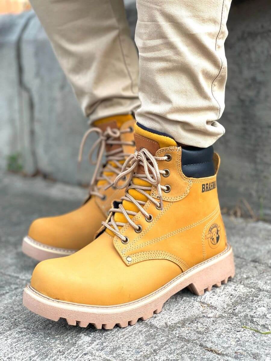 Botas de Cuero Brahma Clásica – Durabilidad, Estilo y Confort para Tus Pies