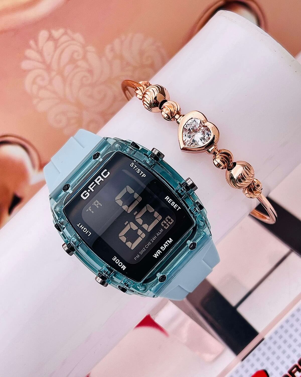 Reloj Lady G-Force + Pulsera
