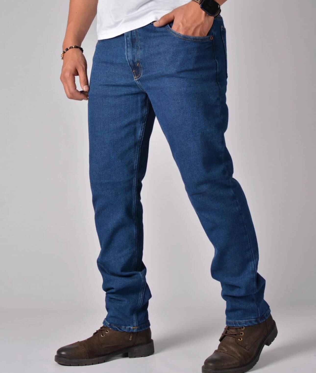 Pantalón Jean Clásico para Hombre