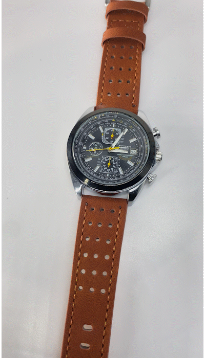 Reloj Citizen Correa de Cuero: Inspirado en los Legendarios Blue Angels