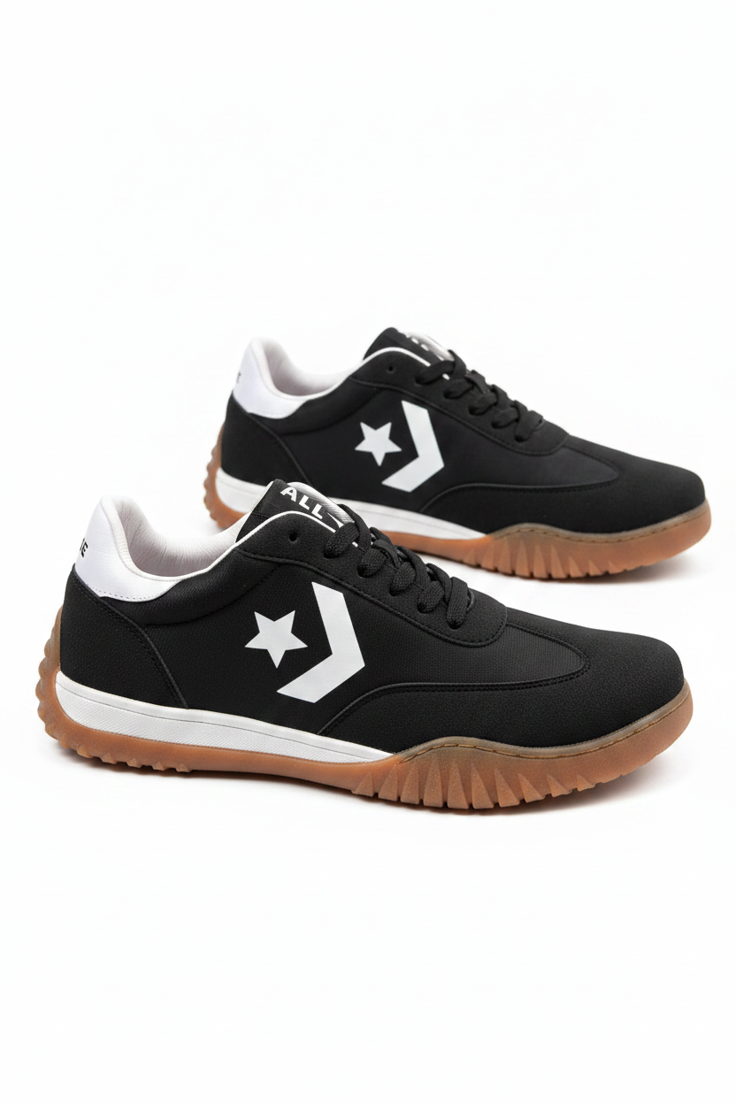 Converse Run Star Trainer – Negro Blanco fundo branco