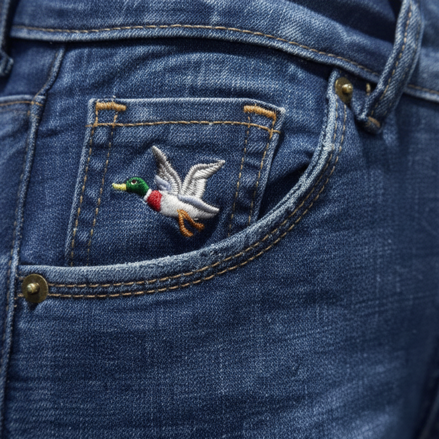 Detalhe Bordado Pato Chevignon