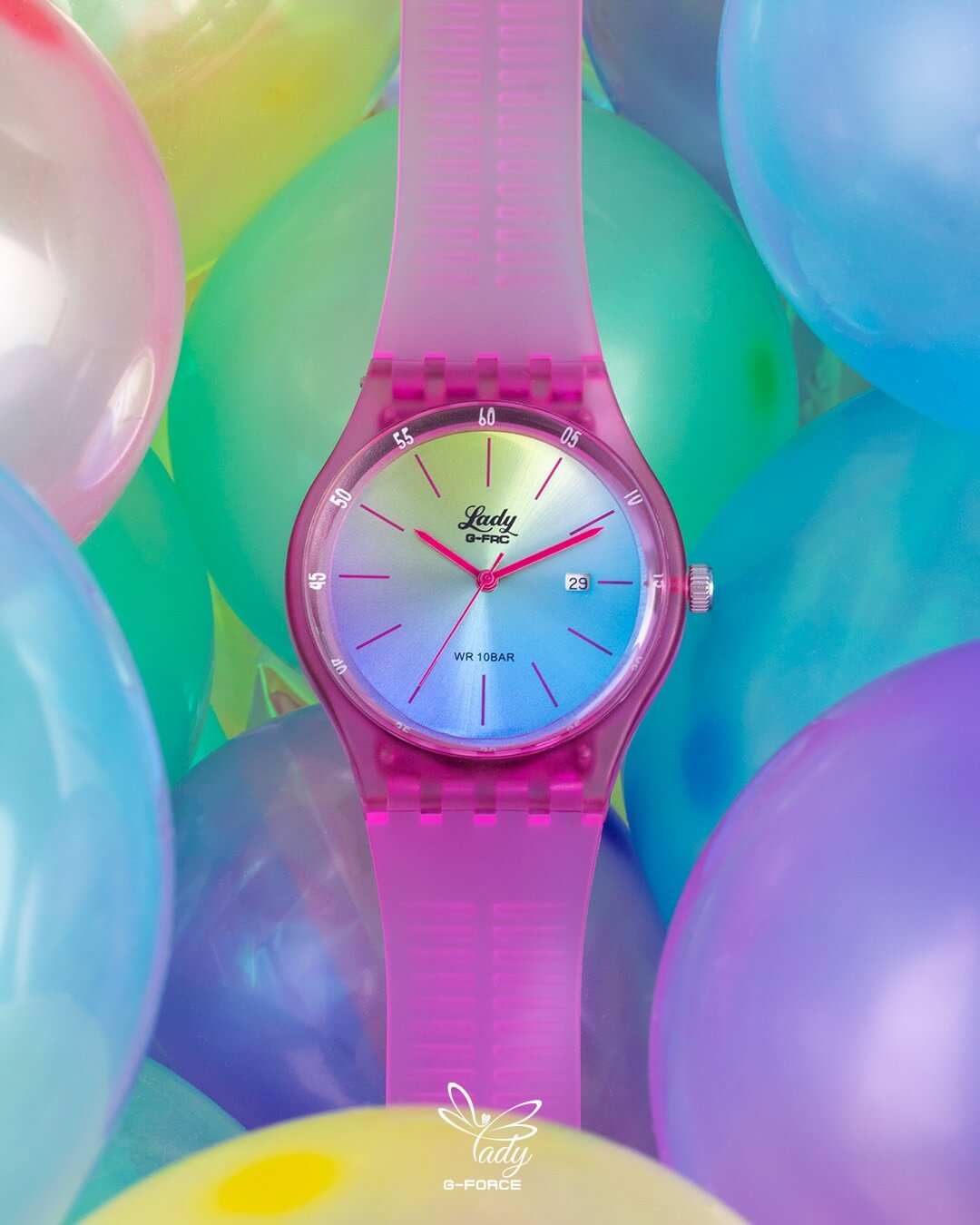 Reloj Lady G-Force Goma