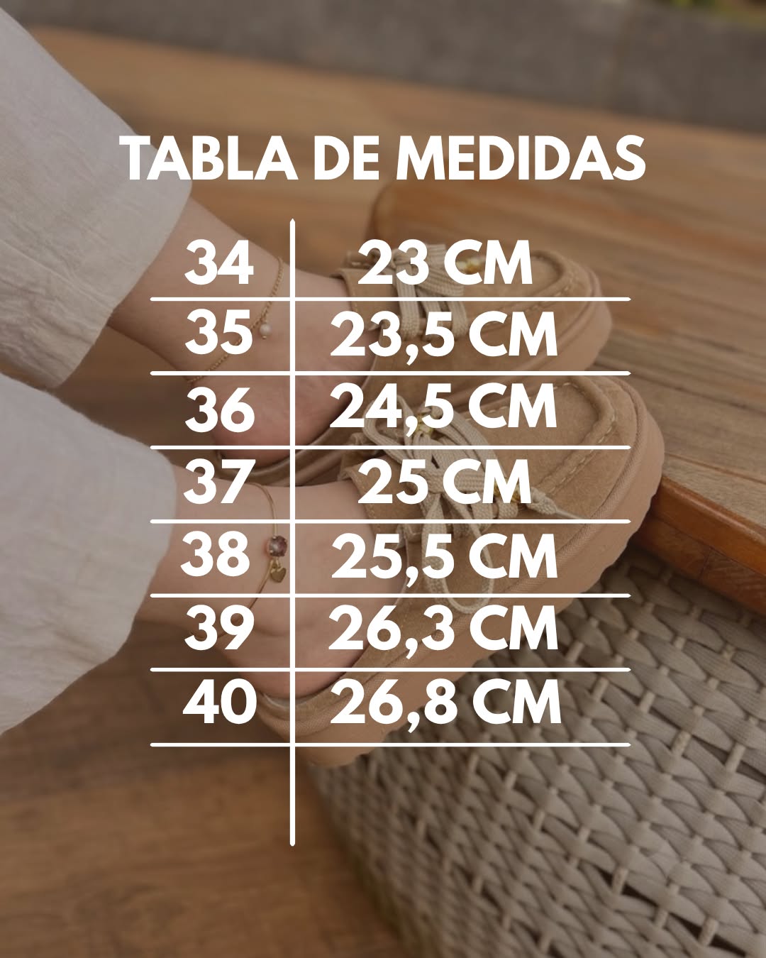 Calzado Sueco Dama