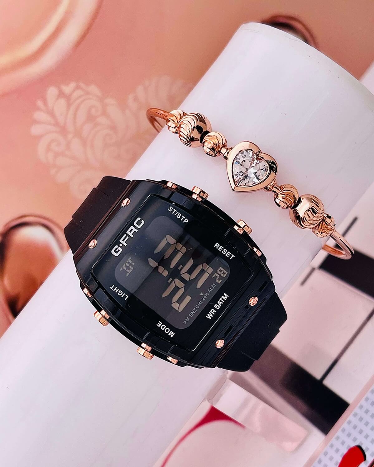 Reloj Lady G-Force + Pulsera