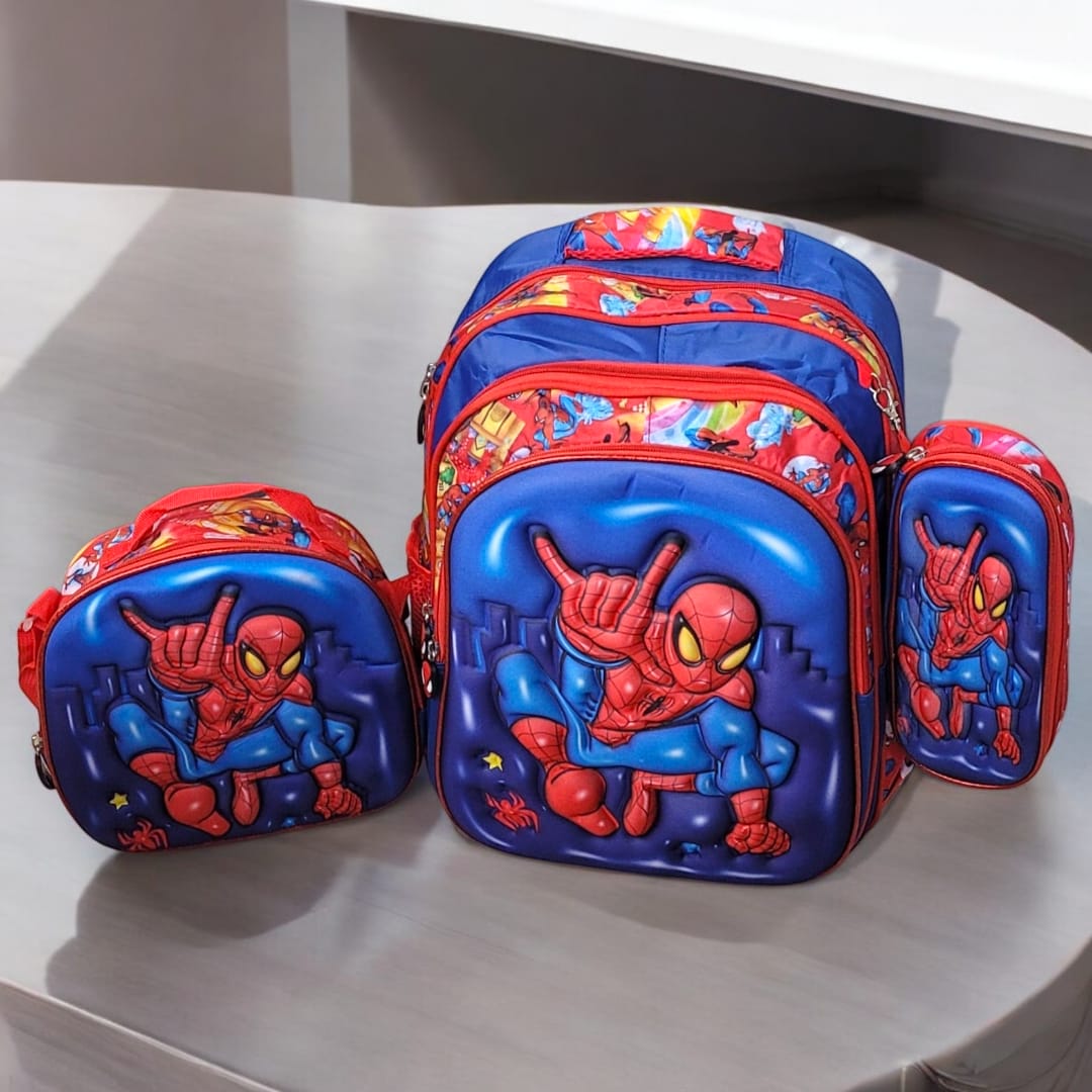 Morrales Trio 3D en Relieve - Diseños Únicos para Niños