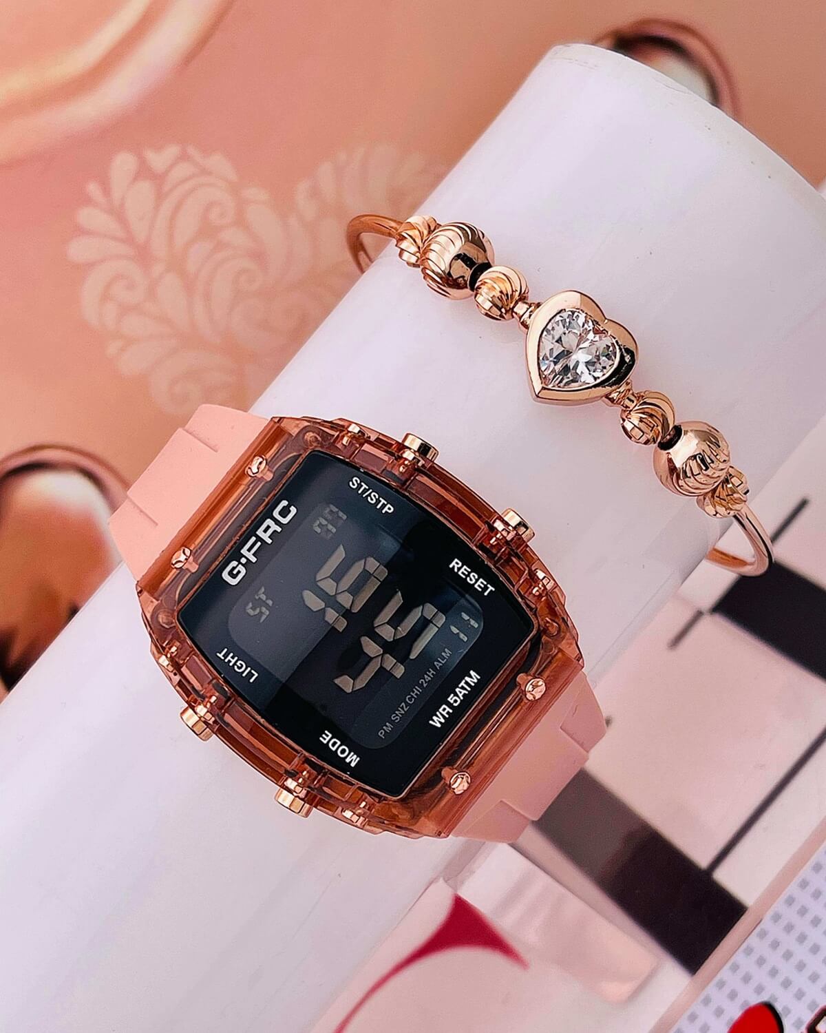 Reloj Lady G-Force + Pulsera