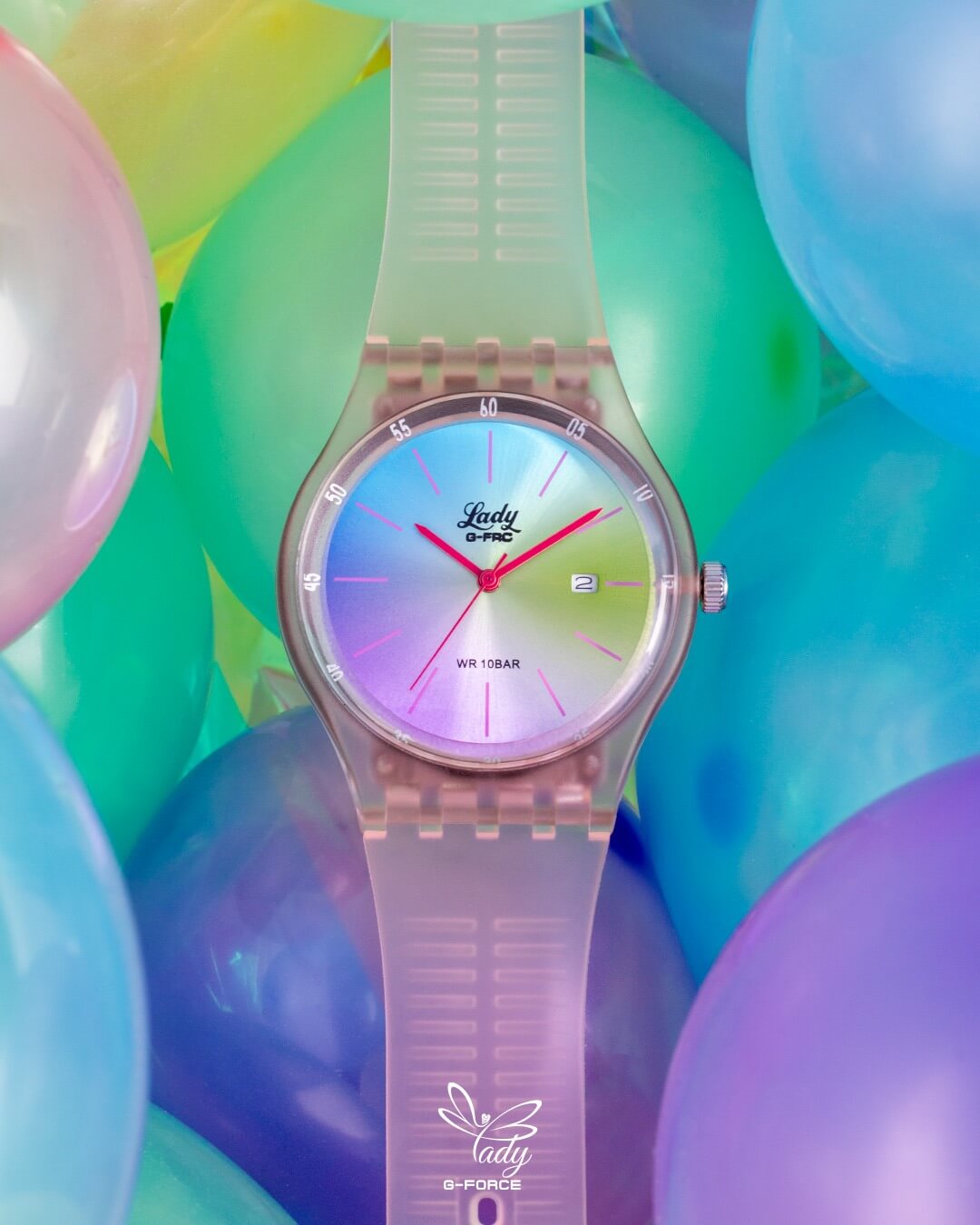 Reloj Lady G-Force Goma