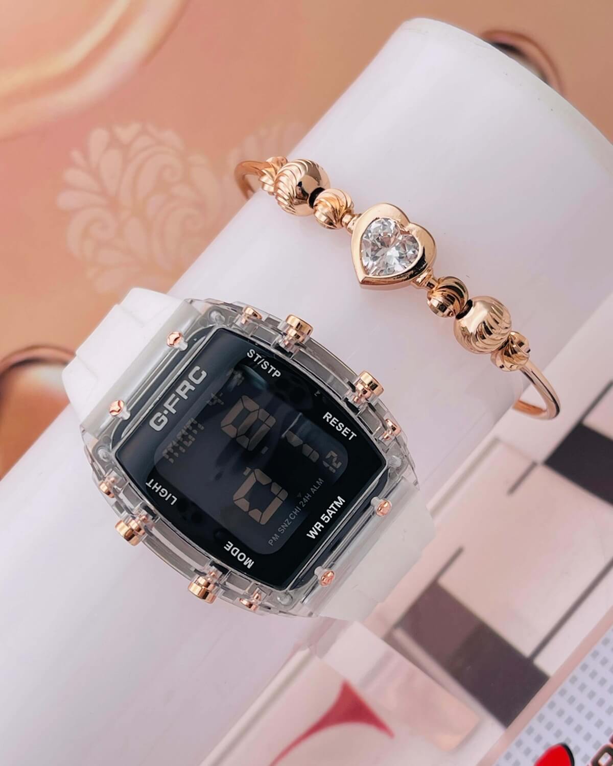 Reloj Lady G-Force + Pulsera