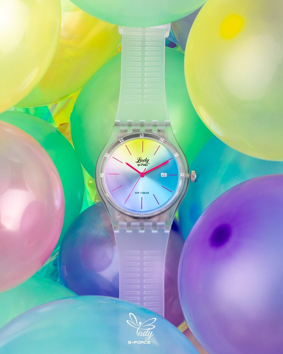 Reloj Lady G-Force Goma