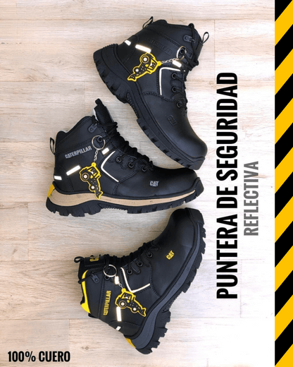 Bota CAT de Seguridad Antiperforación en Cuero - Seguridad con Estilo