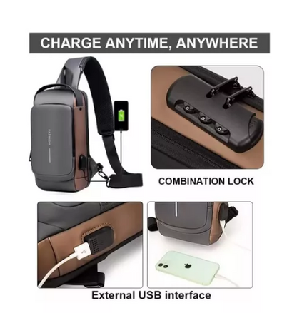 Bandolera Antirrobo Impermeable: Estilo y Seguridad para tu Día a Día