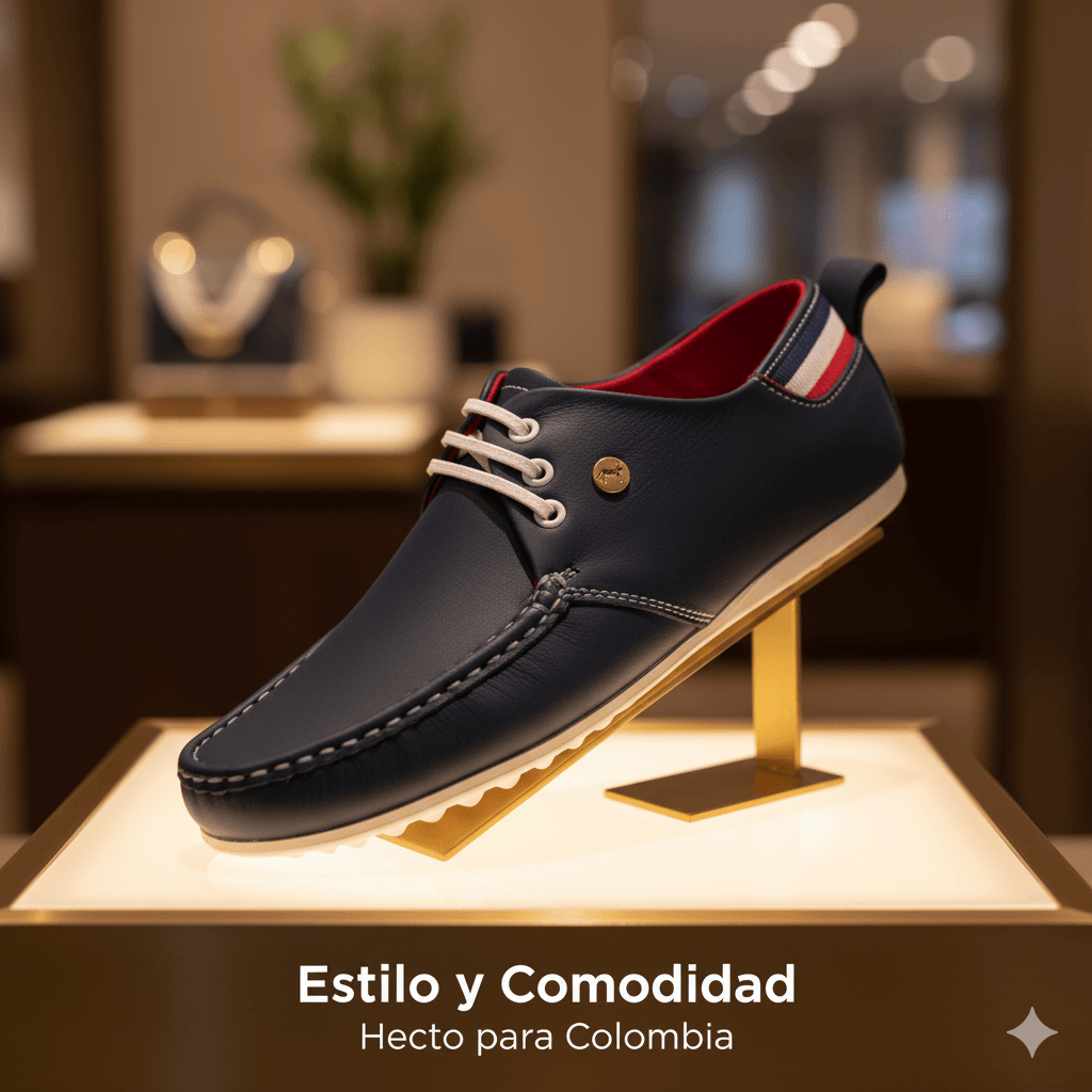 Mocasín Italia en Cuero