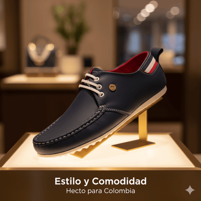 Mocasín Italia en Cuero