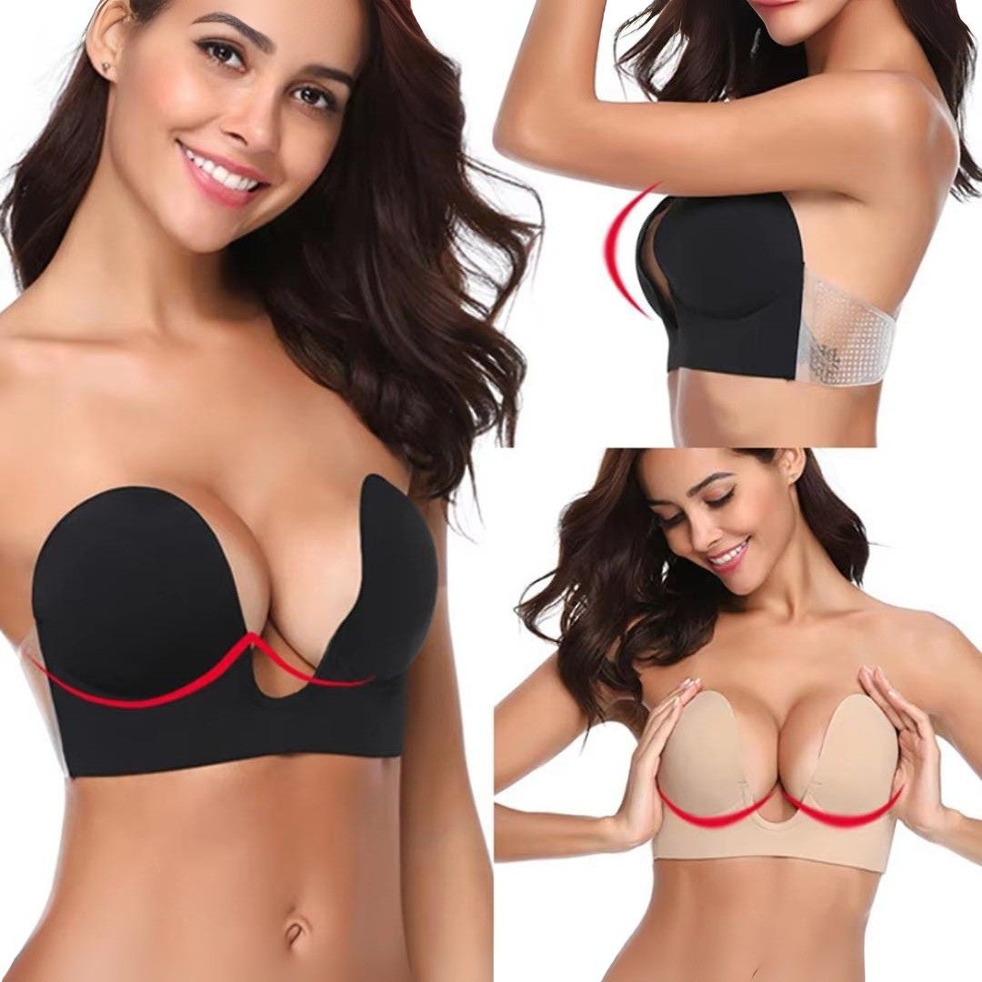 Brasier Adhesivo Escote En V