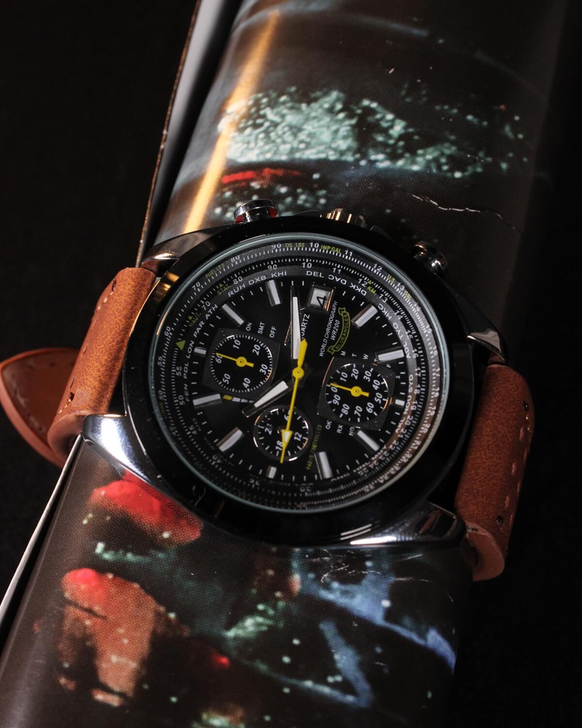 Reloj Citizen Correa de Cuero:  Inspirado en los Legendarios Blue Angels