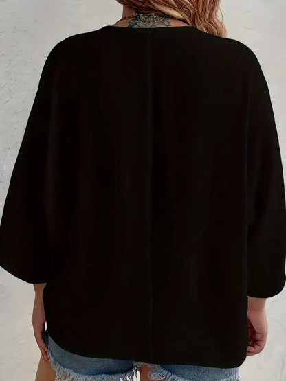 Blusa Larga Elaia Cuello V