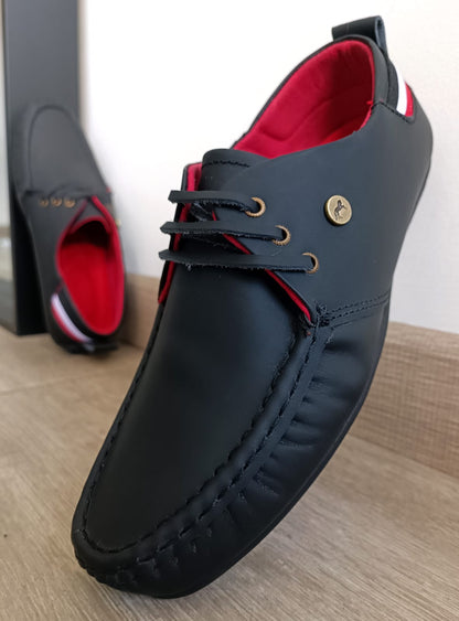 Mocasín Italia en Cuero