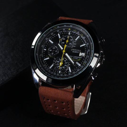 Reloj Citizen Correa de Cuero:  Inspirado en los Legendarios Blue Angels