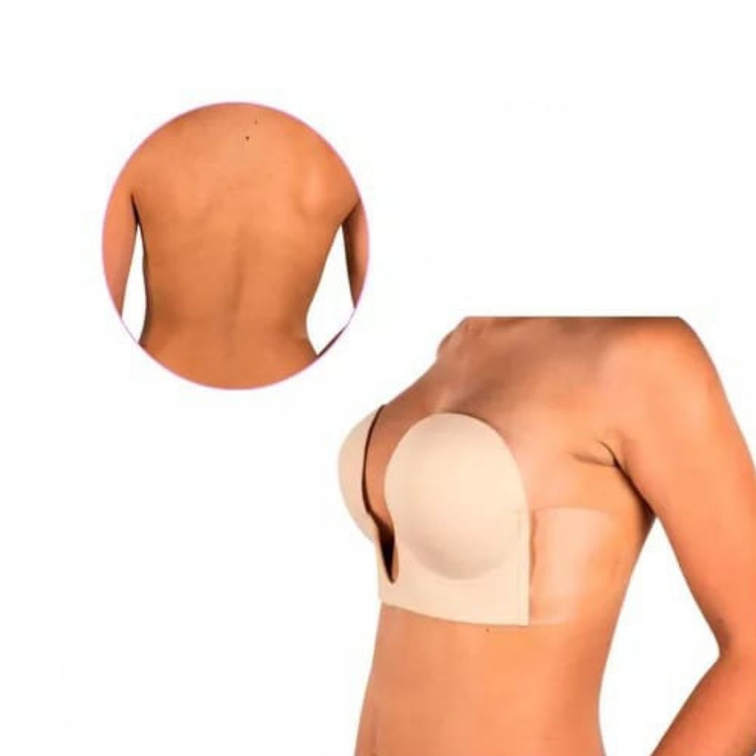 Brasier Adhesivo Escote En V