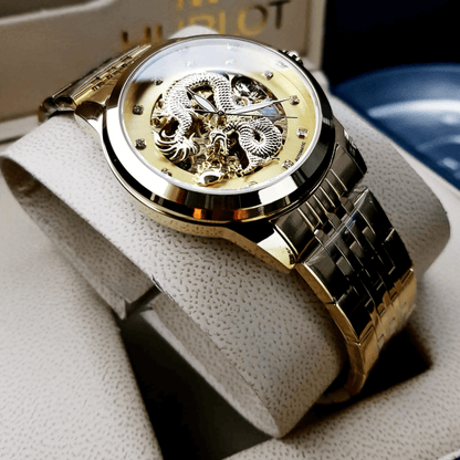 Reloj G-Force Dragon Automático: La Fuerza del Tiempo
