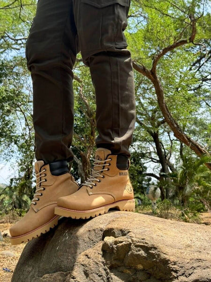 Botas de Cuero Brahma Clásica – Durabilidad, Estilo y Confort para Tus Pies