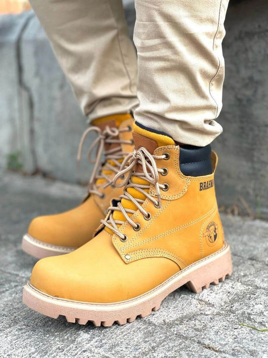 Botas de Cuero Brahma Clásica – Durabilidad, Estilo y Confort para Tus Pies