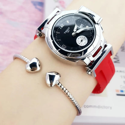 Combo Elegancia: Reloj Tissot Race Dama + Pulsera