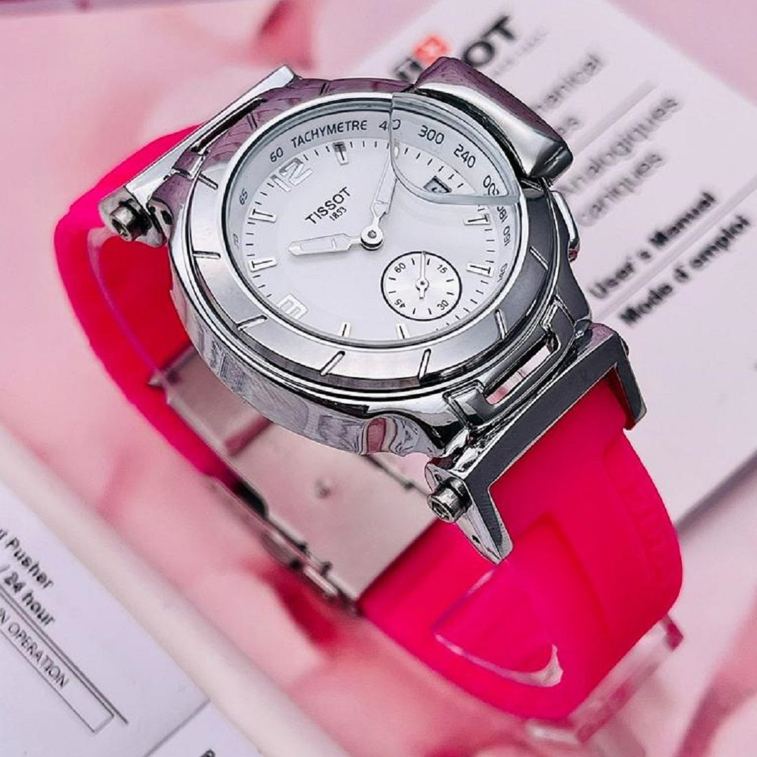Combo Elegancia: Reloj Tissot Race Dama + Pulsera