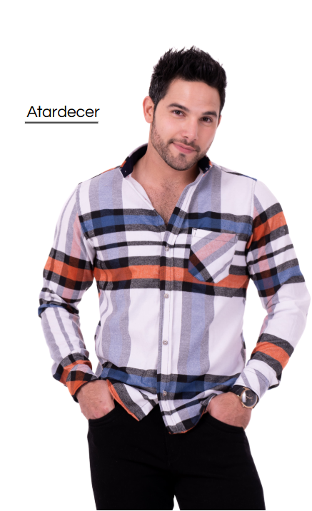 Camisa Masculina Leñadora