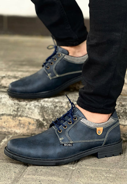 Zapato Casual Bosi: Estilo Clásico con Detalles Modernos