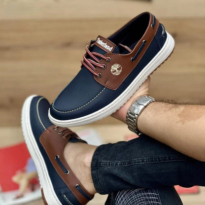 Set Timberland Street Style 3 en 1: Mocasín ortopédico + Maletín + Billetera