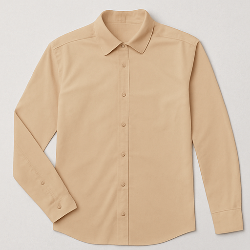 Camisa Manga Larga en Seda Fria