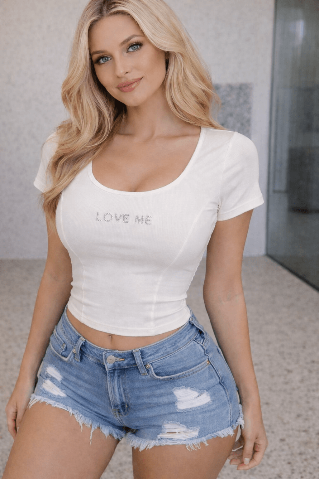 Set Camiseta Fit y Short Jean