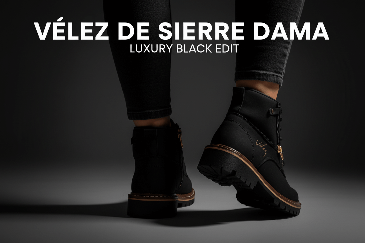 Bota Vélez Negro - Banner