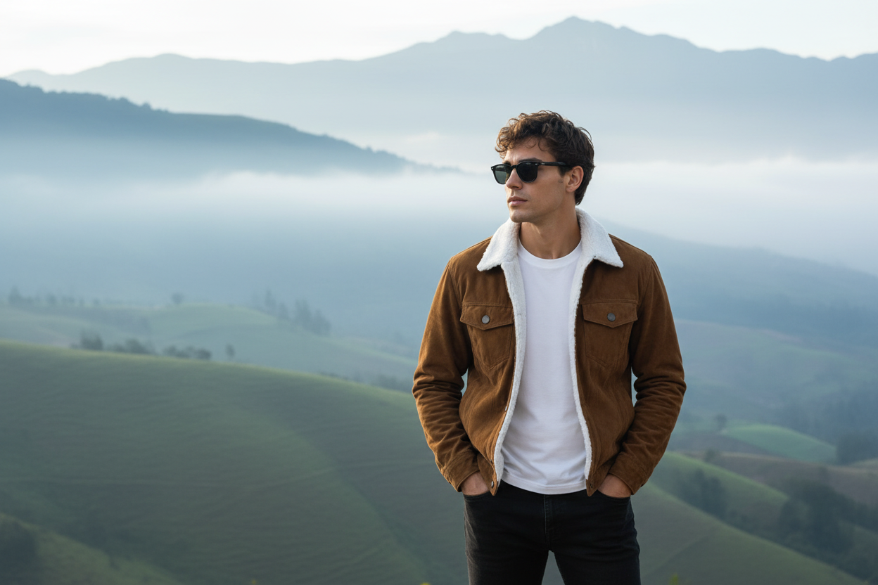 Chaqueta de Gamuza Ovejera - Montanha