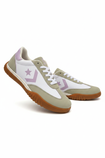 Converse Run Star Trainer – Blanco Lila fundo branco