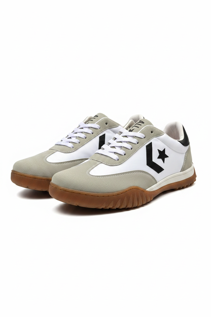 Converse Run Star Trainer – Blanco Negro fundo branco