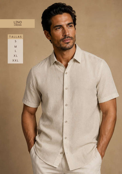 Camisa Lino Unicolor